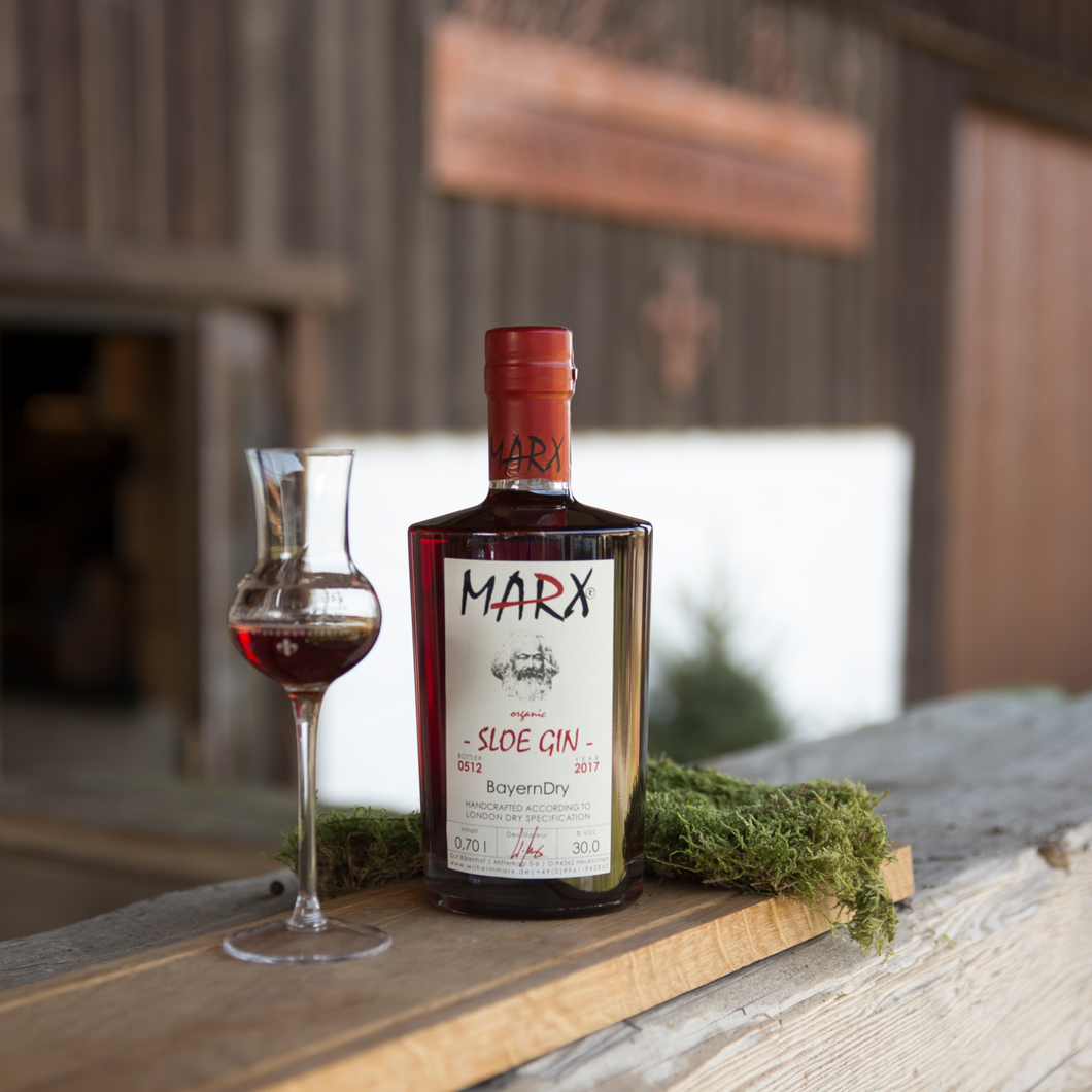 Marx - Organic- Sloe Gin, Bayerndry (30%) - 700ml